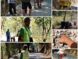 Plt BSBK Ansori Dan PJ Sekda Haeriyah Bondowoso Tidak Mampu Memberikan Sanksi Kepada Kontraktor Nakal,”Ada Apa…?