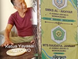 Dugaan Penyalahgunaan Anggaran Dana Hibah Kesra Provensi Jatim Rp 450 Juta Pembangunan Ruang Kelas Baru 2 Lantai,”MTS RAUDATUL JANNAH” Wonokusumo Tapen