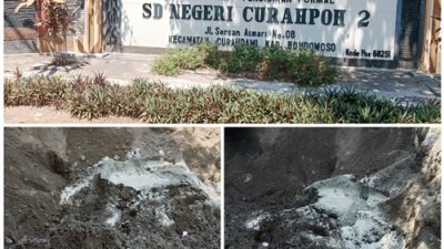 Proyek Siluman Pembangunan Gedung Laboratorium SDN 02 Curahpoh Di Kerjakan Asal Asalan