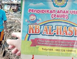 Miris!!!.. Tanpa Papan Nama Proyek  Pembangunan Gedung Paud Al Hasyimi Desa Trakatakan Wonosari Diduga Proyek Siluman