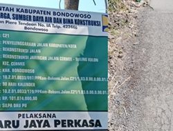 Dinas BSBK Bondowoso Janji Mau Menidaklanjuti Proyek  Tambal Sulam Jalan Cereme – Suling Kulon yang Asal Asalan Ternyata Bohong