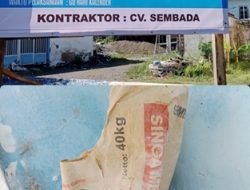 Kontraktor CV Sembada,” Kerjakan Rehab Gedung Balai KB Kecamatan Tlogosari Tidak Menggunakan Spesifikasi Tehknis